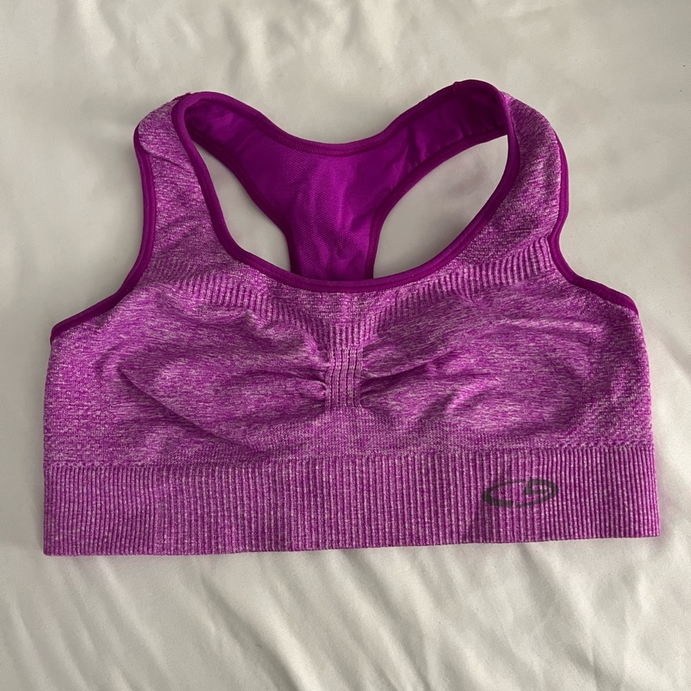 Purple Sports Bra